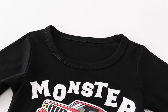 Truck Shirts Kids Toddler Boys Long Sleeve T Shirt Construction - Image 3