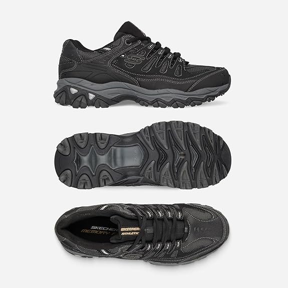 Skechers Men's Afterburn Memory Fit Lace-up Sneaker - Image 5